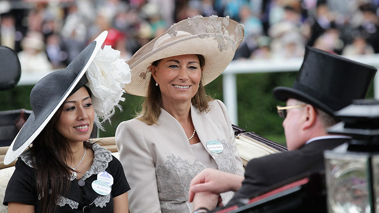 Ascot Ladies Day: Carole Middleton arrives