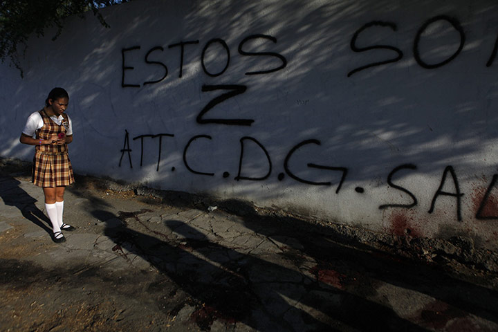 24 hours:  crime scene in Monterrey