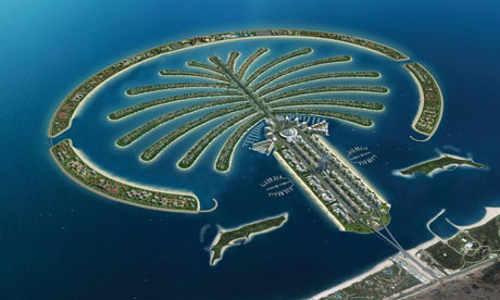 The Palm Jumeirah, Dubai, where $160m of Kabul Bank money was invested in luxury villas.