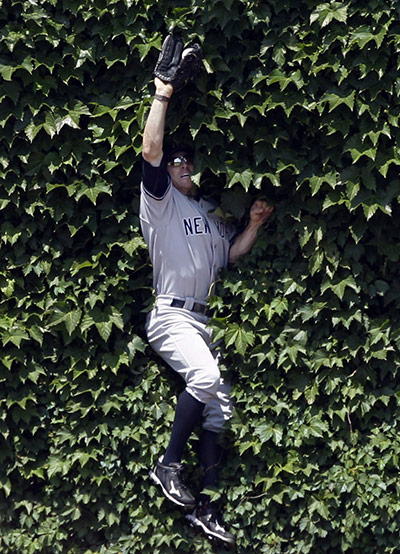 24 hours in pictures: catcher in the ivy