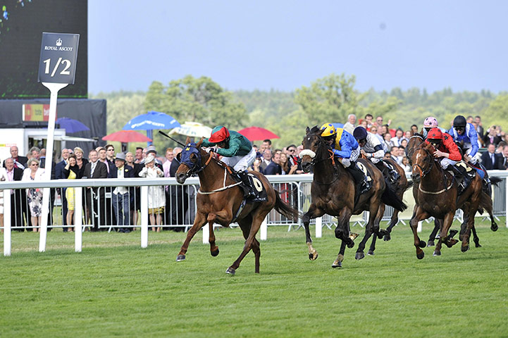 Ascot day 5: Fox Hunt, ridden by Silvestre De Souza, wins the Duke of Edinburgh Handicap