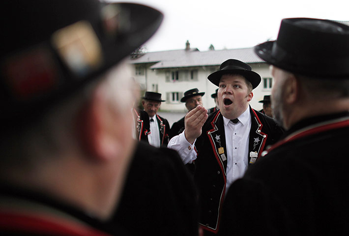 24 hours in pictures: 28th Federal Yodelling Festival