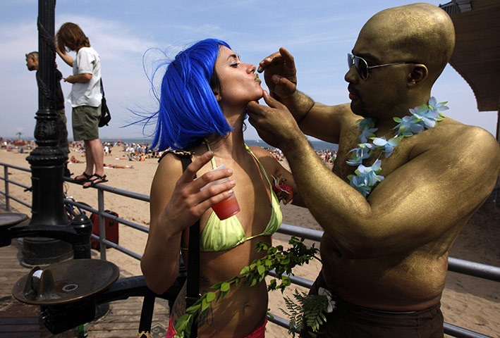24 hours in pictures: Mermaid Parade at Coney Island 