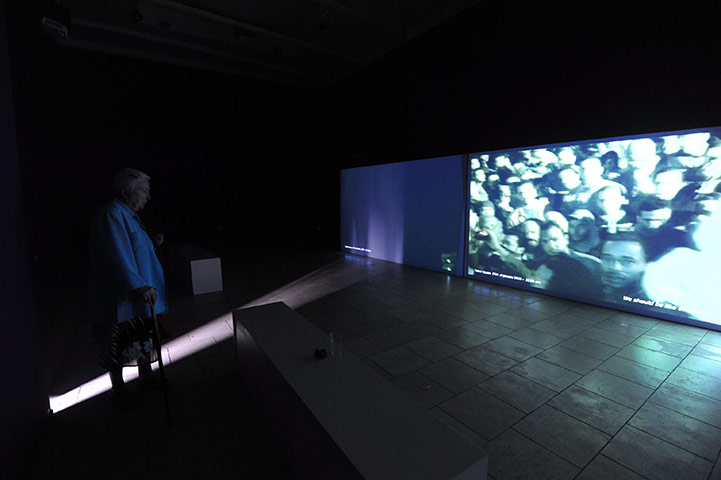 Venice Biennale: '30 Days of Running in the Place', by Egyptian artist Ahmed Basiouny