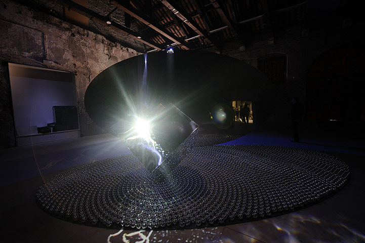 Venice Biennale: 'The Black Arch' by sisters Shadia and Raja Alem