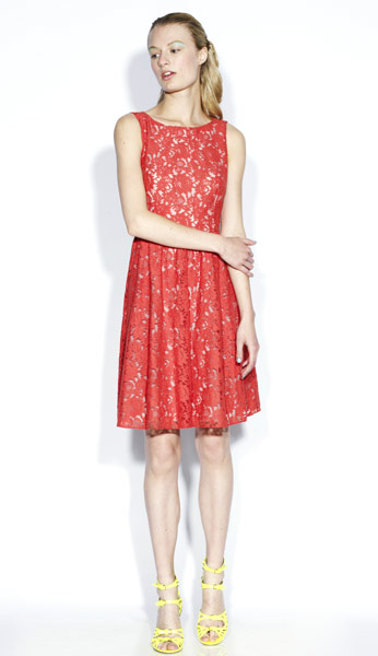 The line-up: lace: Dress