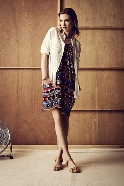 Fashion shoot: Aztec: Fashion shoot: Aztec