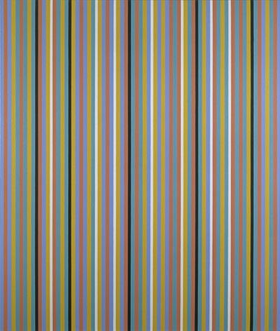 Government Art Collection: Bridget Riley, 'Reflection' 1982, Oil on canvas