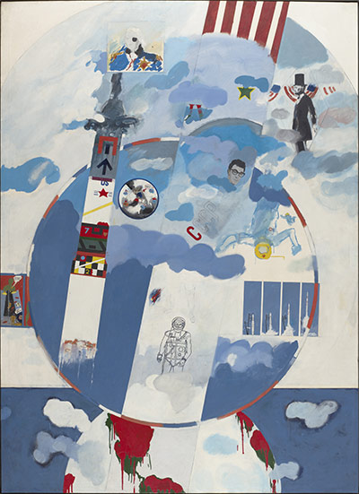 Government Art Collection: Derek Boshier 'I wonder what my Heroes think of the space race'