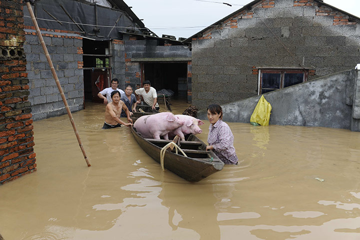 Floods in China: #CHINA-ZHEJIANG-LANXI-FLOOD (CN)