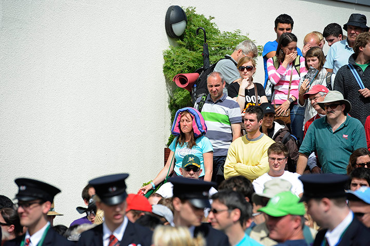Wimbledon Day One: Wimbledon tennis