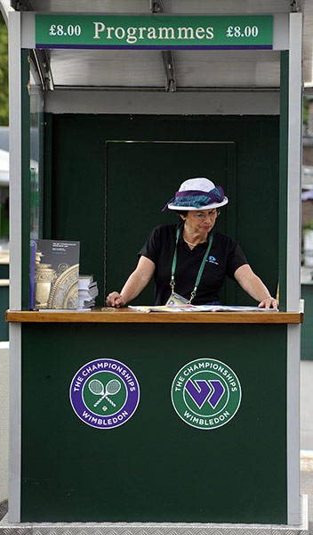 Wimbledon Day One Agency: Tennis Day One - The All England Lawn Tennis and Croquet Club