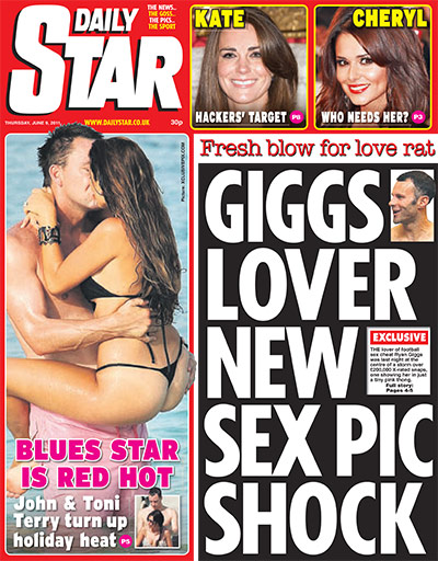 RGryangiggs: Daily Star: 09 June