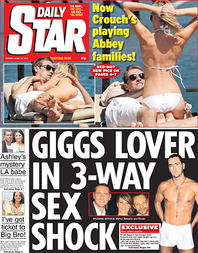 RGryangiggs: Daily Star 10 June