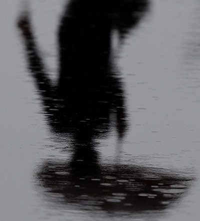 24 hours in pictures: rain in Duisburg, Germany