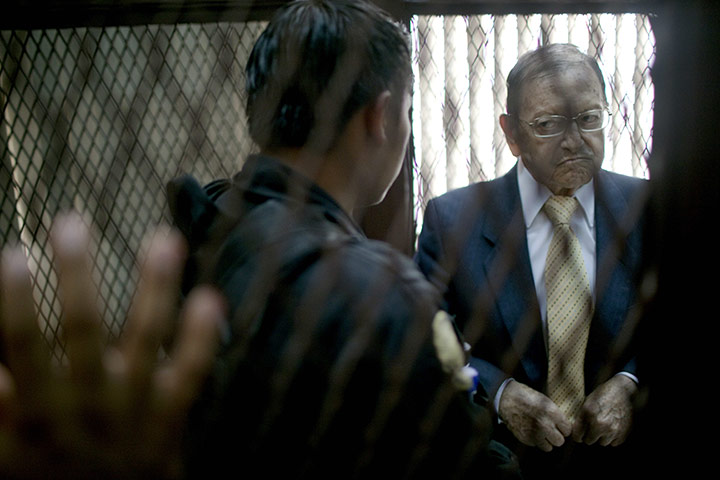 24 hours in pictures:  Guatemalan General Hector Mario Lopez