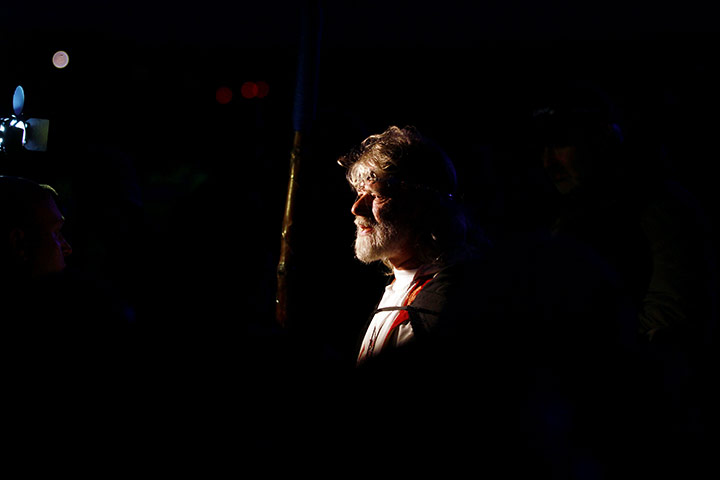 Summer solstice: Chief druid Arthur Pendragon leads incantations