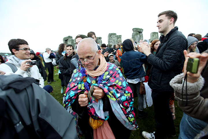 Summer solstice: Revellers gather to celebrate the summer solstice