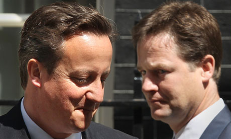 David Cameron and Nick Clegg