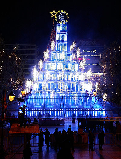 Greece: 1 January 2002: Greece joins the euro