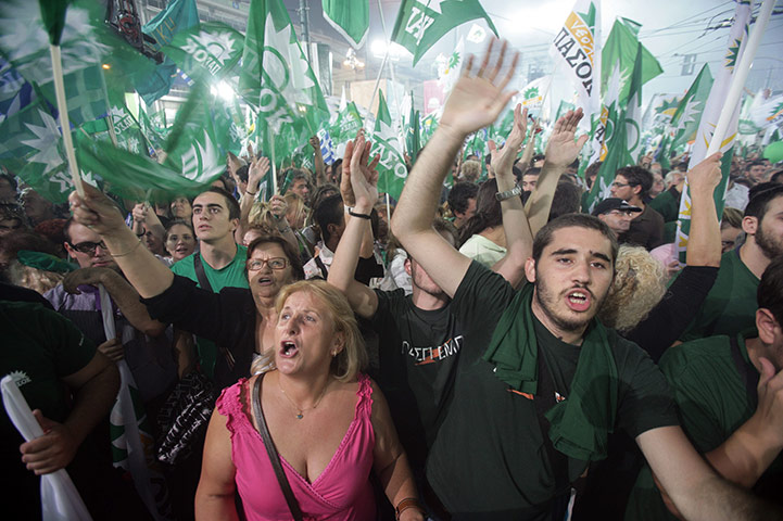 Greece: 4 October 2009: George Papandreou becomes prime minister