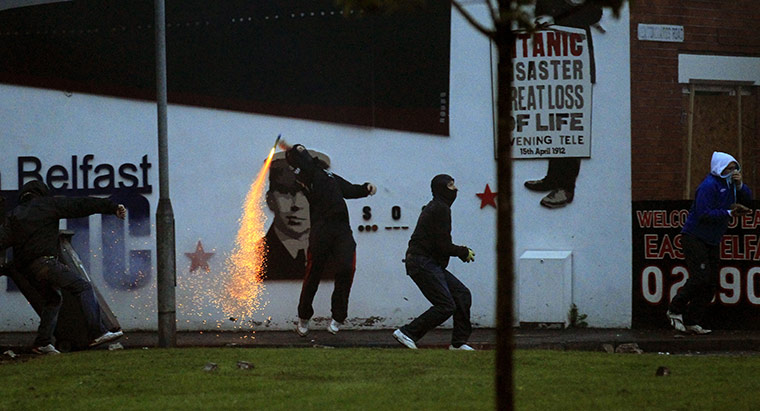 Belfast sectarian riots: Belfast sectarian riots