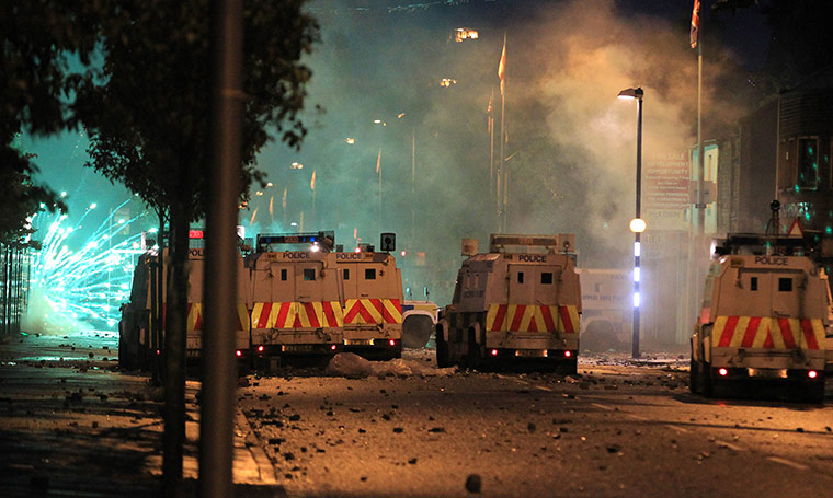 Belfast sectarian riots: Belfast sectarian riots