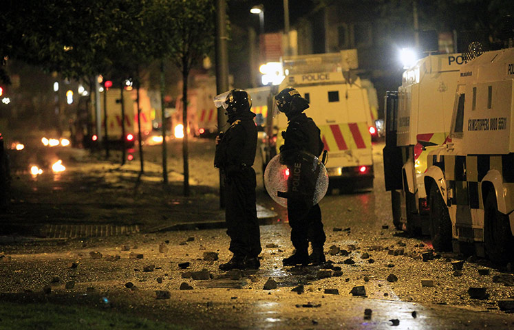 Belfast sectarian riots: Belfast sectarian riots