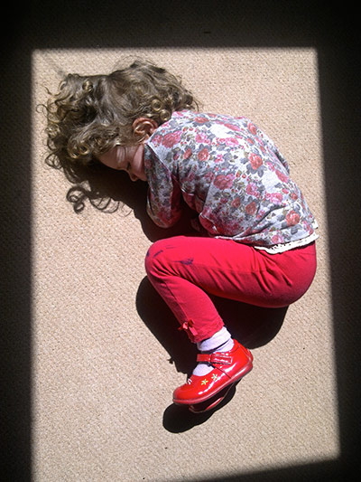 In pictures: hot: curled up girl