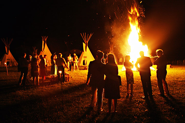 In pictures: hot: bonfire