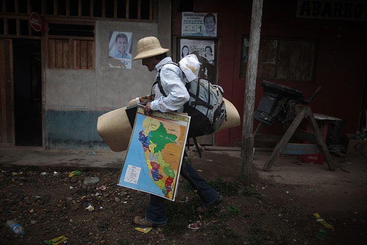 Peru: illegal gold mining 