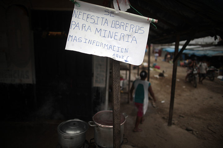 Peru: illegal gold mining 