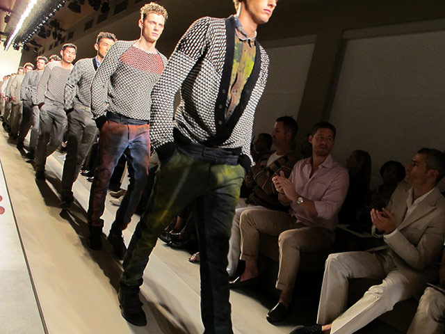 Top 10 Milan: Textured knitwear