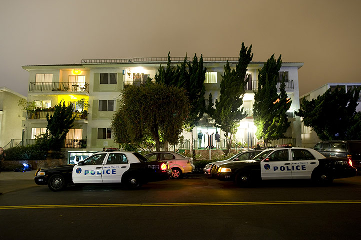 James Whitey Bulger: Police and FBI surround the apartment building in Santa Monica