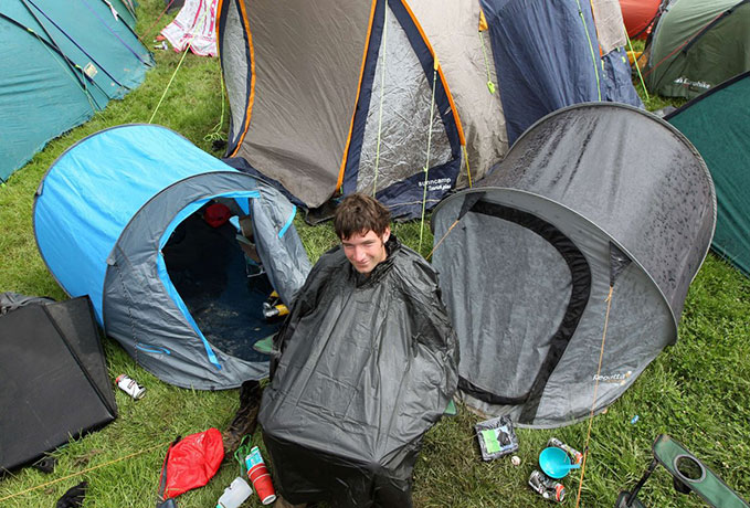 Glastonbury Day 2: Bin Liner