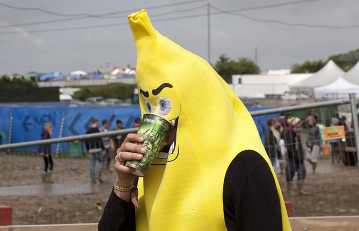 Glastonbury day 2: Banana man