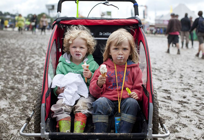 Glastonbury day 2: Ice Cream