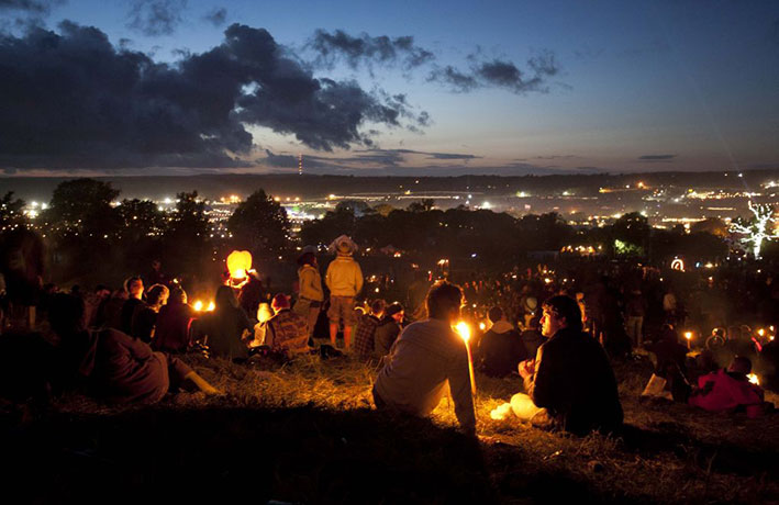Glastonbury day 2: Stone Circle