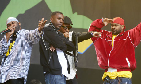 Glastonbury 2011: Wu Tang Clan group shot