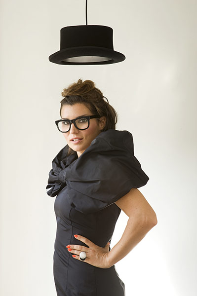 Grace Woodward: Grace Woodward photographed at home