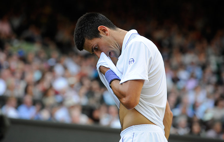 Wimbledon day 6: Despair for Novak Djokovic