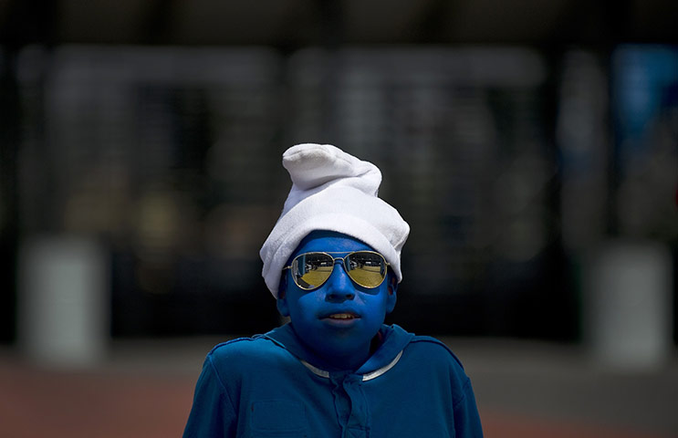 24 Hours: Mexico City, Mexico: International Day of Smurfs