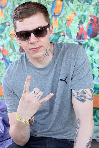 Glasto bands Q&A: Professor green