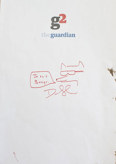 Sketches of Bono: Glastonbury 2011: Bono Caribou