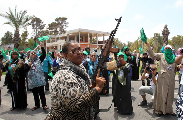 Female Libyan Soldiers