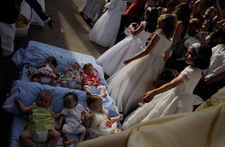 24 hours in pictures: El Colacho festival