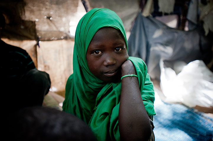 Somalia camps: for internally diplaced people due to drought and civil war