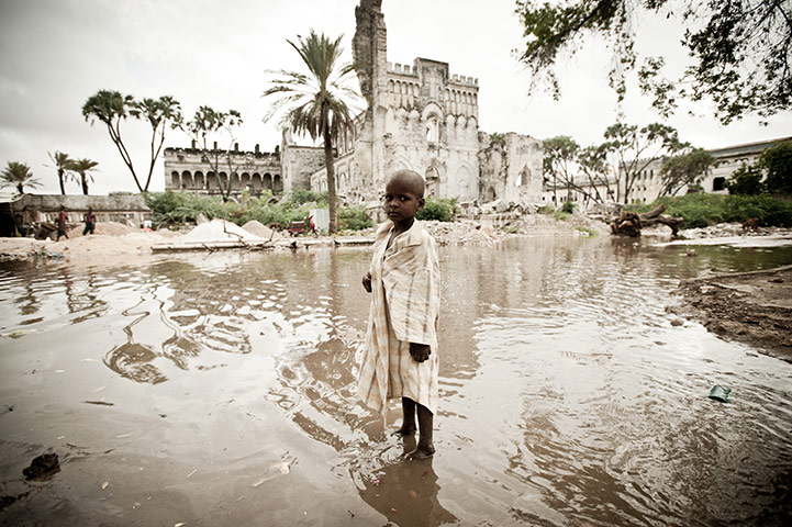 Somalia camps: for internally diplaced people due to drought and civil war