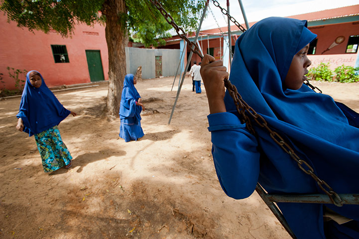 Somalia camps: for internally diplaced people due to drought and civil war