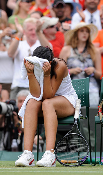 Day Seven Update: Wimbledon tennis Marion Bartoli in tears after her victory over Serena 